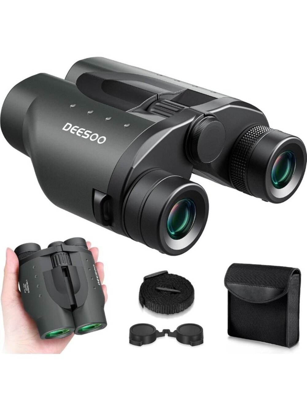 Compact 25x32 High Power Binoculars for Adults - Perfect for Bird Watching